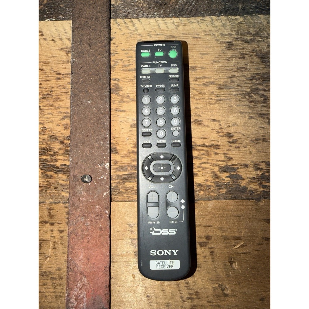 Genuine Sony RM-Y129 TV Remote Control Tested Works